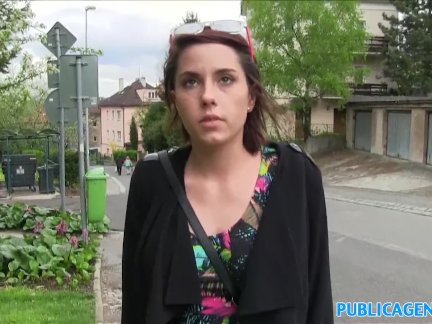 PublicAgent Big tits student fucked in a park
