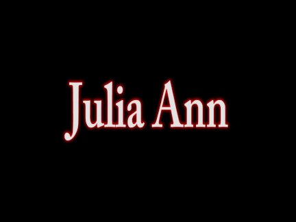 Julia Ann Makes Boy Toy Cum on His Face!