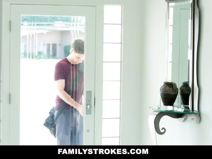 FamilyStrokes- Hot Mom Fucks Step-Son