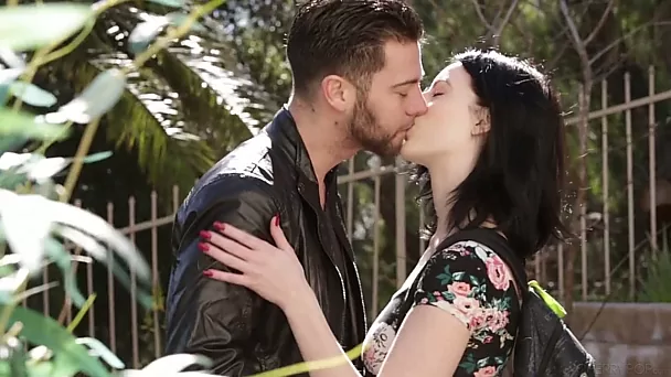 Sex-appeal babe Alex Harper is fucked hard by hot lover