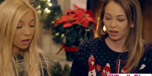 Step Sister Says Your Step Mom Is Such A Freak! (Angel Smalls, Kenzie Reeves, Logan Long)