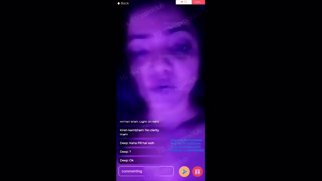 bharthi jha fucking live